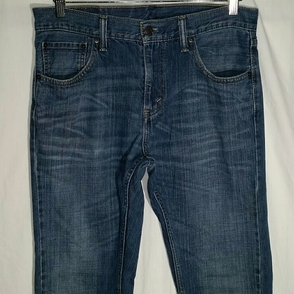 levi 527 indie blue low rise boot cut strauss mens jeans 05527